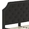 Flash Furniture Brighton Queen Platform Bed, Black SL-BK4-Q-BK-GG - alternate 8